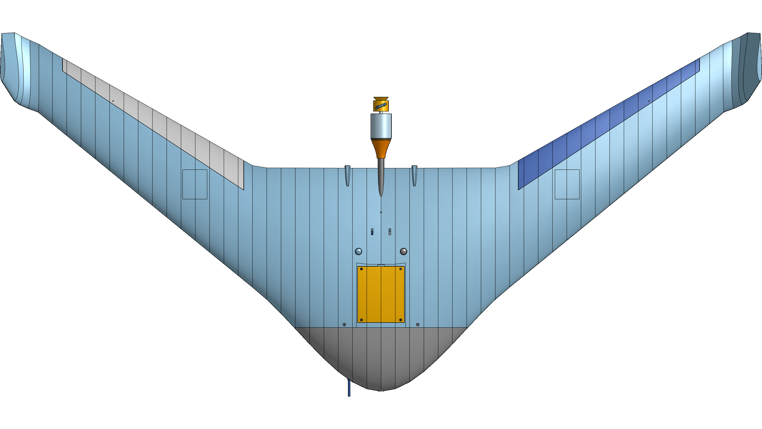 Onshape Parametric Planform Top View